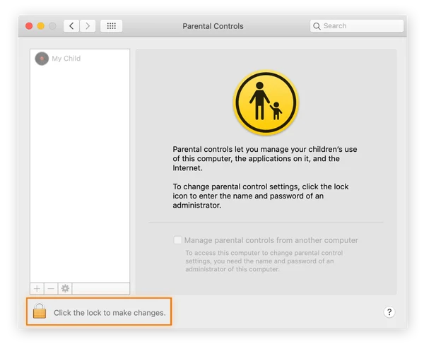 Set Up Built-in Mac Parental Controls 