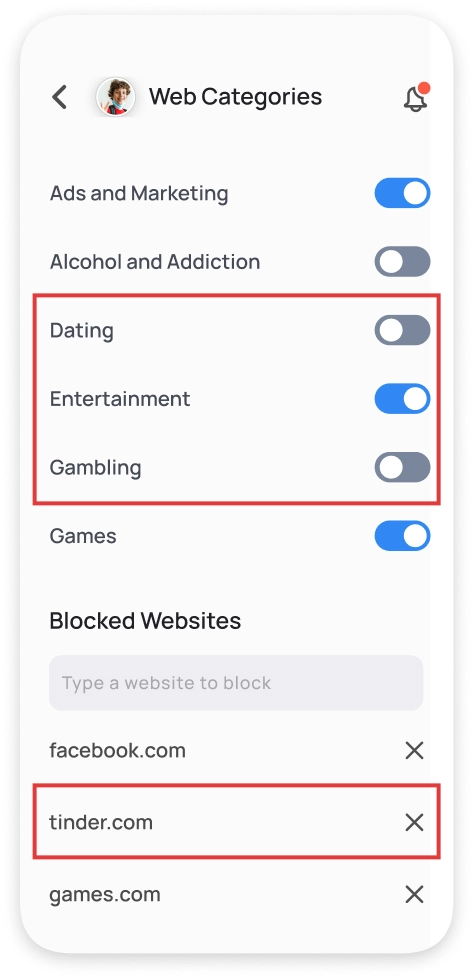 Content Filters for FAFO Parenting
